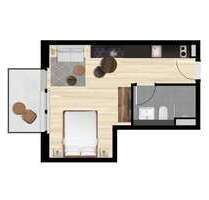 Wohnen auf Zeit in Berlin 1.220,00 €