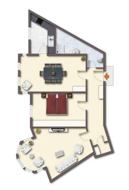 Foto - Wohnung zum Mieten in Bottrop 670,00 € 89 m²