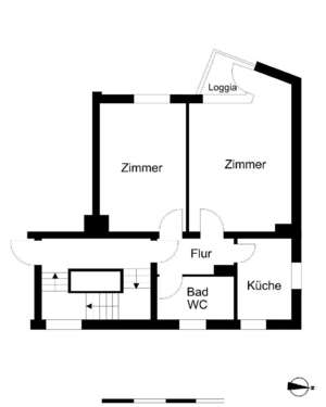 Foto - Wohnung zum Mieten in Bremerhaven 318,00 € 52.94 m²