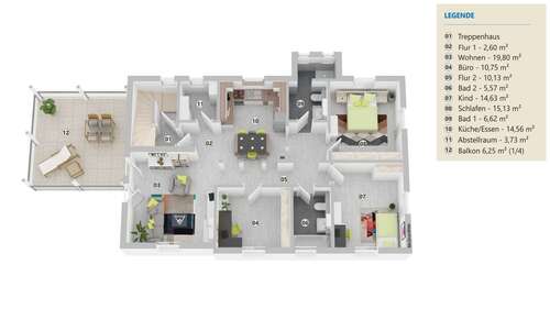 Foto - Wohnung zum Kaufen in wülfrath 375.000,00 € 110 m²