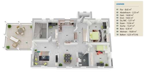 Foto - Wohnung zum Kaufen in Wülfrath 440.000,00 € 133 m²