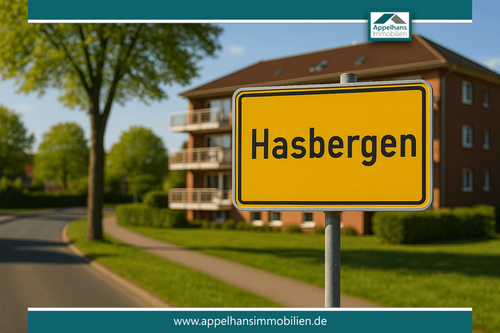Foto - Wohnung zum Kaufen in Hasbergen 96.500,00 € 55.28 m²