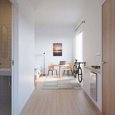 Foto - Wohnung zum Kaufen in Kaiserslautern 62.000,00 € 21.3 m²