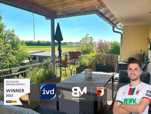 Foto - Wohnung zum Kaufen in Mering 450.000,00 € 107.48 m²