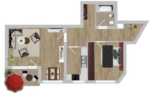 Foto - Wohnung zum Kaufen in Schwelm 119.000,00 € 58 m²