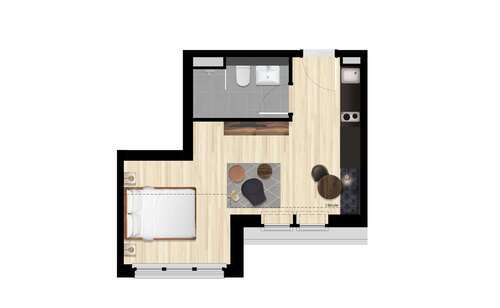 Foto - Wohnen auf Zeit in Berlin 1.190,00 €