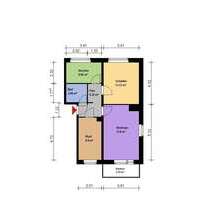Wohnung zum Mieten in Neubrandenburg 425,00 € 56.37 m²