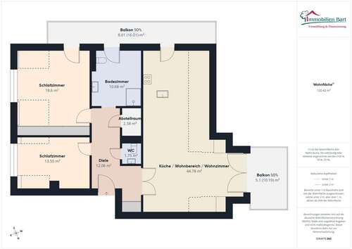 Foto - Wohnung zum Kaufen in Perl 377.800,00 € 120 m²