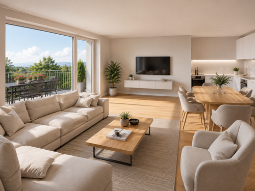 Foto - Wohnung zum Kaufen in Göggingen 307.000,00 € 74.88 m²