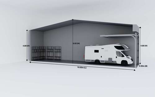 Foto - Garage zu vermieten in St. Leon-Rot 500,00 € 52.8 m²