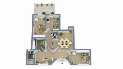 Foto - Büro in Rinteln 995,00 € 90 m² - 995,00 EUR Kaltmiete, ca.  90,00 m²