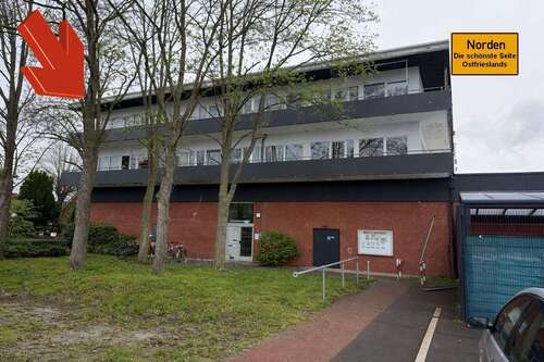 Foto - Wohnung zum Mieten in Norden 650,00 € 50 m²