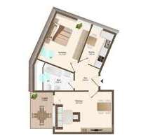 Wohnung zum Mieten in Fredenbeck 550,00 € 60 m²