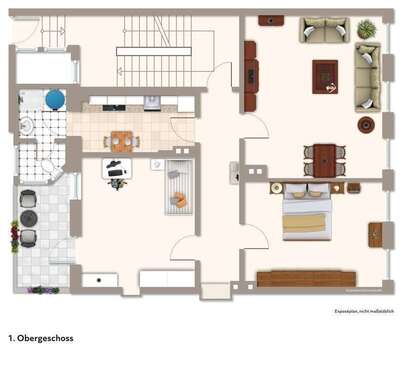 Foto - Wohnung zum Mieten in Meiningen 645,00 € 92 m²