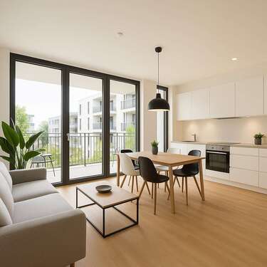 Foto - Wohnung zum Kaufen in Eberswalde 189.442,00 € 34.76 m²