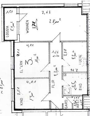 Foto - Wohnung zum Mieten in Seesen 400,00 € 85 m²