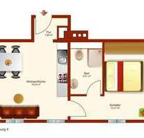 Wohnung zum Kaufen in Peißenberg 199.000,00 € 34.02 m²