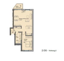 Wohnung zum Mieten in Augsburg 1.340,00 € 67 m²
