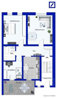 Foto - Wohnung zum Kaufen in Frankfurt 260.000,00 € 75 m²