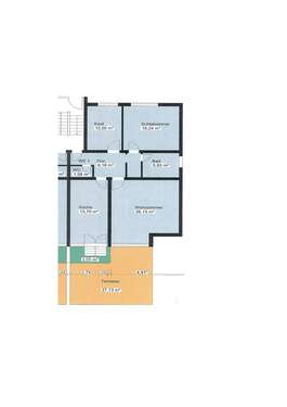 Foto - Wohnung zum Kaufen in Oberhausen 299.000,00 € 92.99 m²