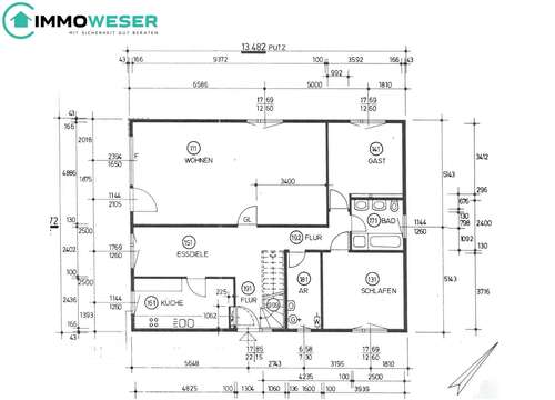 Foto - Haus zum Mieten in Thedinghausen 1.250,00 € 129.15 m²