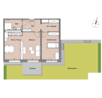 Wohnung zum Mieten in Leverkusen 925,00 € 62 m²