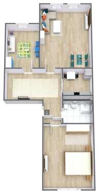 Foto - Wohnung zum Mieten in Wernigerode 426,83 € 56.91 m²