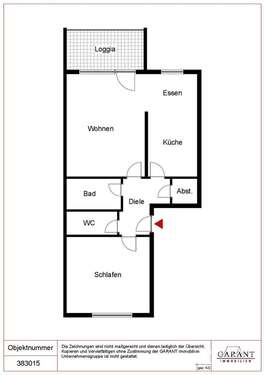 Foto - Wohnung zum Kaufen in Tamm 289.000,00 € 77 m²