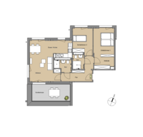 Wohnung zum Mieten in Leverkusen 1.256,00 € 84 m²