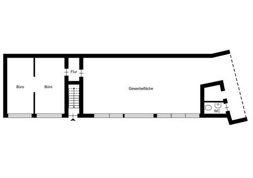Foto - Büro in Düsseldorf 880,00 € 88 m²