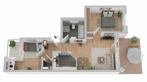 Foto - Wohnung zum Kaufen in Keltern 275.000,00 € 73 m²