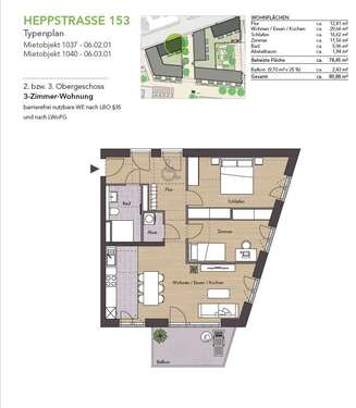 Foto - Wohnung zum Mieten in Reutlingen 734,00 € 81 m²