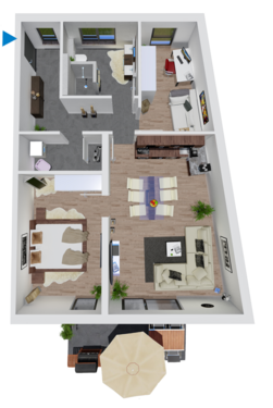 Foto - Wohnung zum Kaufen in Deggendorf 413.900,00 € 84.81 m²