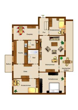 Foto - Wohnung zum Kaufen in Künzelsau 259.000,00 € 114 m²