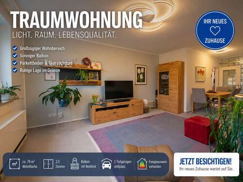 Foto - Wohnung zum Kaufen in Bochum Höntrop 179.000,00 € 76 m²