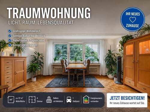 Foto - Wohnung zum Kaufen in Bochum Dahlhausen 239.000,00 € 87 m²