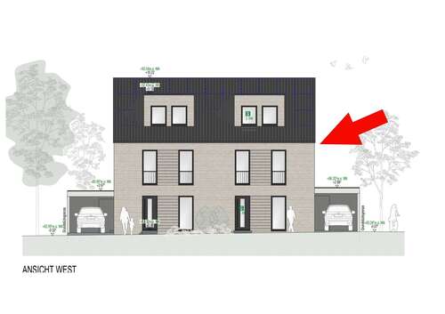 Foto - Wohnung zum Mieten in Heiden 1.475,00 € 105.6 m²