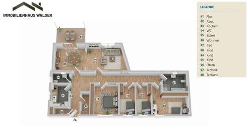 Foto - Wohnung zum Kaufen in Bad Schussenried 375.500,00 € 117 m²