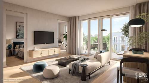 Foto - Wohnung zum Kaufen in Kirchheim b. München 299.000,00 € 34.43 m²