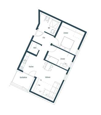 Foto - Wohnung zum Kaufen in Notzingen 421.000,00 € 73.68 m²