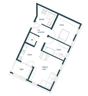 Foto - Wohnung zum Kaufen in Notzingen 413.000,00 € 76.55 m²