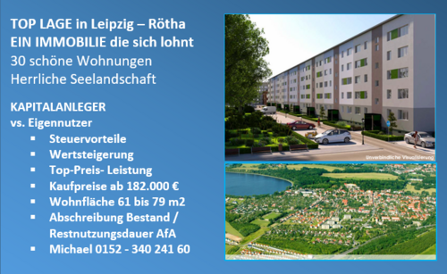 Foto - Wohnung zum Kaufen in Rötha 182.000,00 € 61 m²