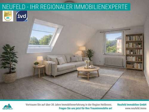 Foto - Wohnung zum Mieten in Heilbronn 770,00 € 62 m²