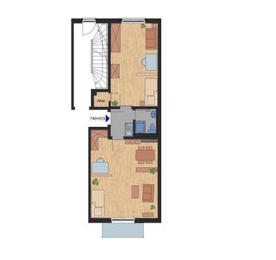 Foto - Wohnung zum Mieten in Bonn 855,00 € 60 m²