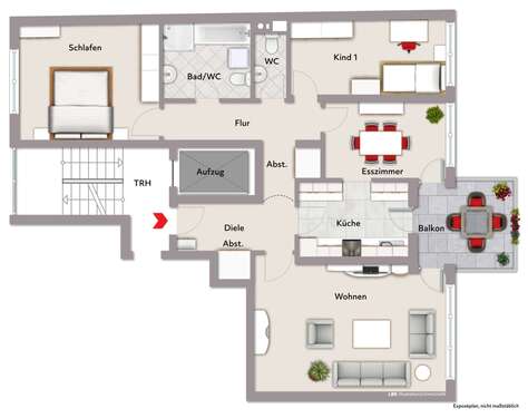 Foto - Wohnung zum Kaufen in Nürnberg 329.000,00 € 97.16 m²