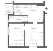 Wohnung zum Kaufen in BERLin 295.000,00 € 55 m²