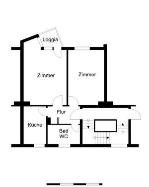 Foto - Wohnung zum Mieten in Bremerhaven 315,00 € 52.82 m²