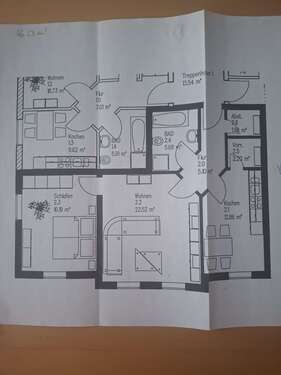 Foto - Wohnung zum Mieten in Magdeburg 486,00 € 66.53 m²