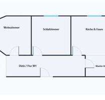 Wohnung zum Mieten in Oberhausen 397,00 € 61 m²