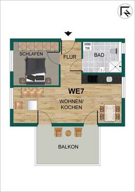 Foto - Wohnung zum Kaufen in Bonn 299.000,00 € 54 m²